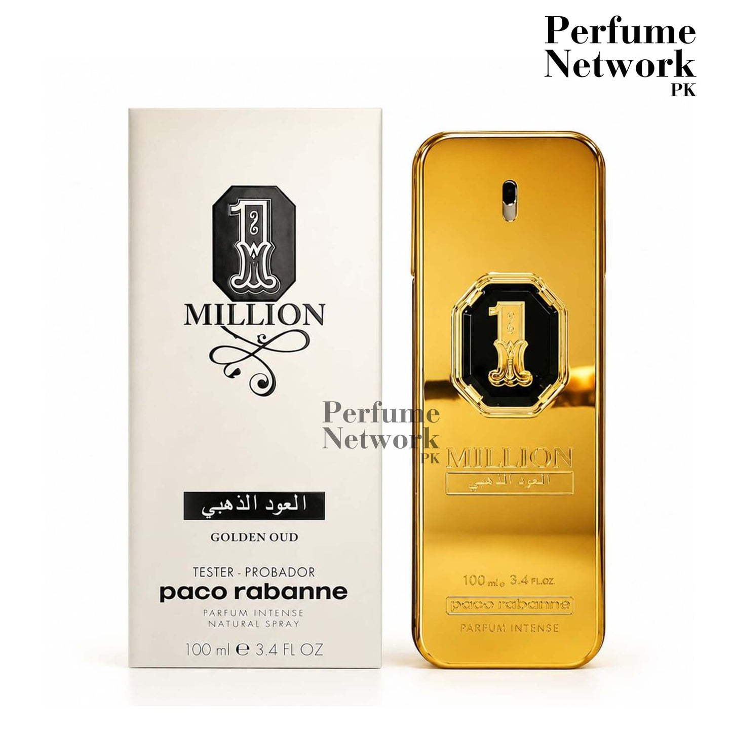 Paco Rabanne 1 Million Golden Oud Parfum Intense 100mL