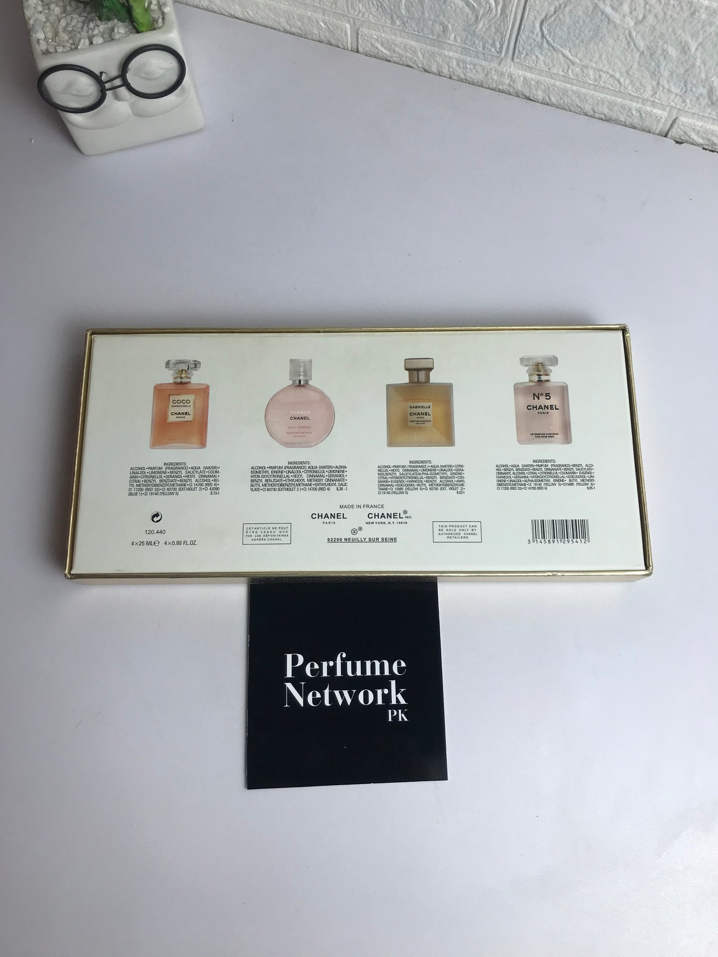 Chanel Paris For Women 4 In 1 Gift Set 4x25mL