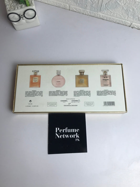 Chanel Paris For Women 4 In 1 Gift Set 4x25mL