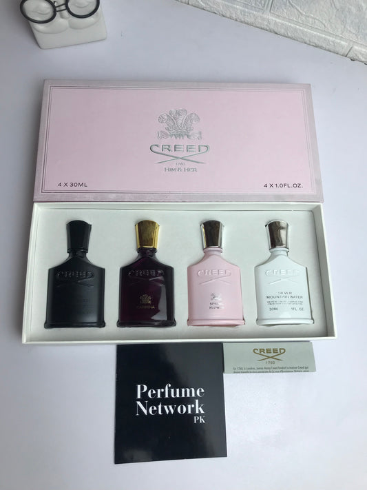 Creed 4 In 1 Him & Her Gift Set 4x25mL