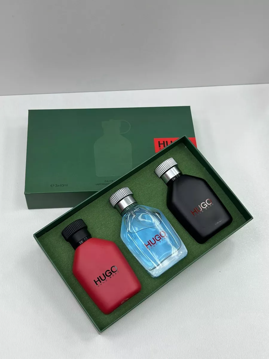 Hugo Boss EDT 3 In 1 Gift Set 3x40mL